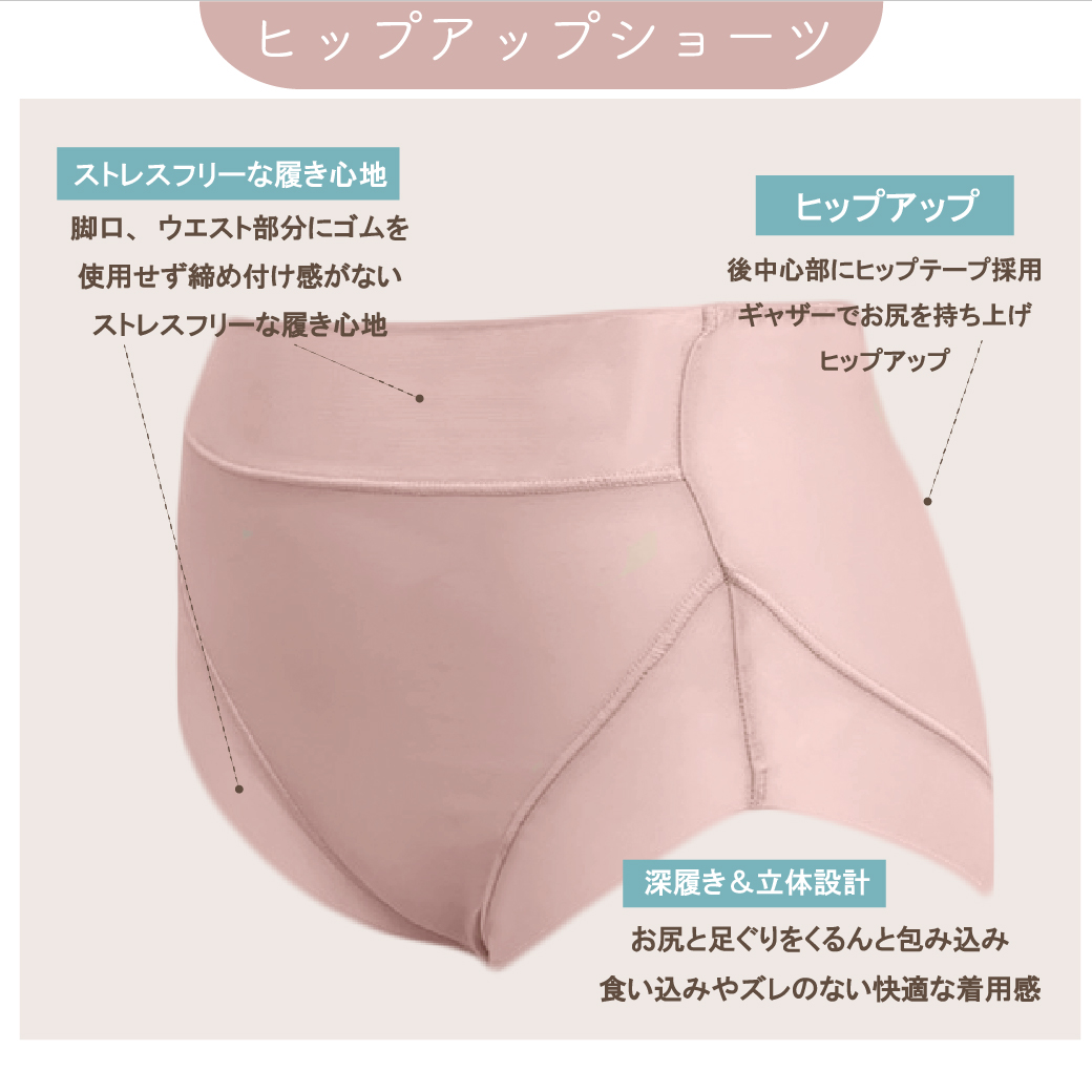 お尻すっぽりショーツ