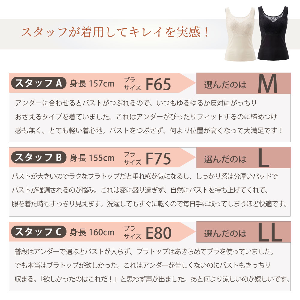 PITALIFTスタッフ着用レビュー｜F65→M・F75→L・E80→LL