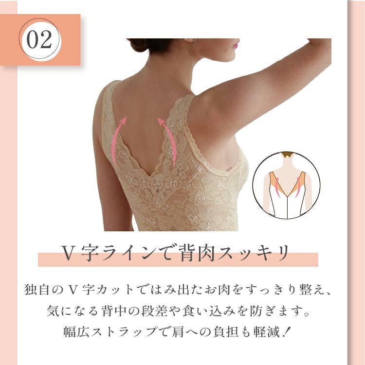 ボディスーツで総レース多機能シリーズ|タムラのやさしい補正下着公式