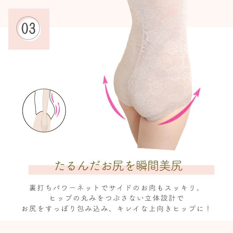 ボディスーツの花柄パワーネット多機能シリーズ|タムラのやさしい補正