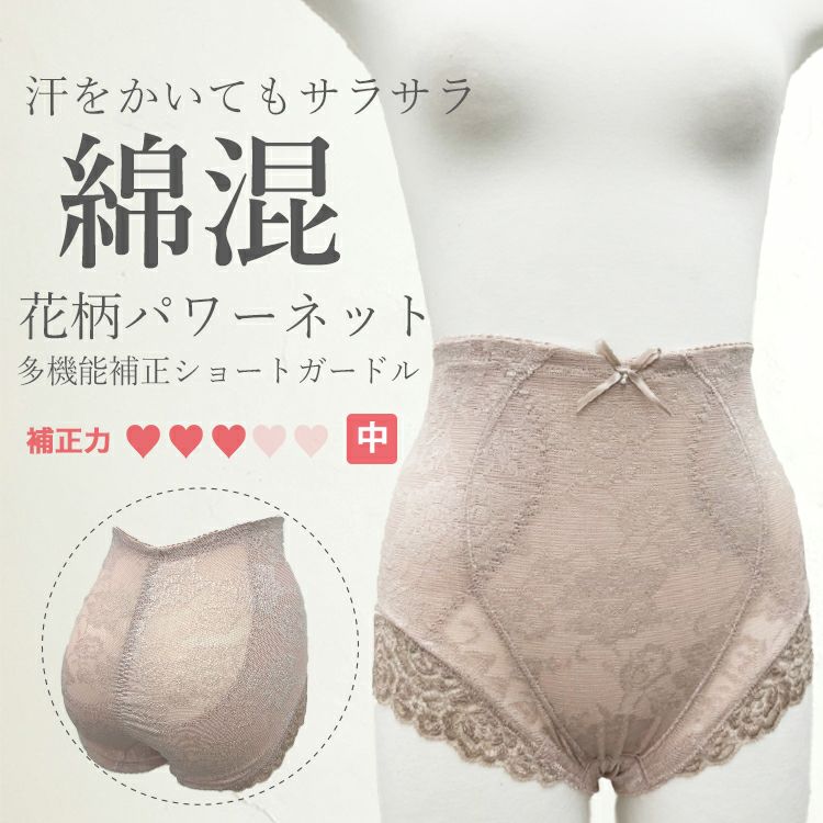 ロングガードルの花柄パワーネット多機能シリーズ|タムラの ロングガードルの花柄パワーネット多機能シリーズ|タムラの