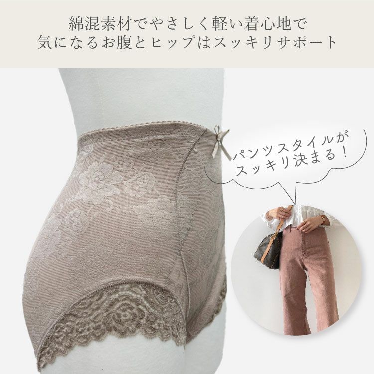 ロングガードルの花柄パワーネット多機能シリーズ|タムラのやさしい
