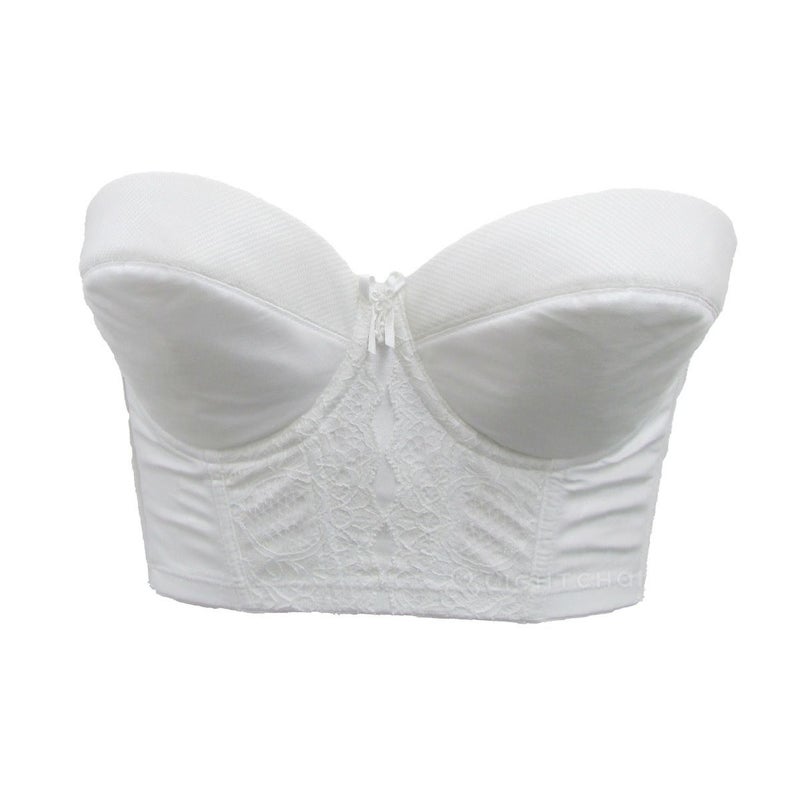 ブライダルインナー セミロングブラジャー単品 ホワイト
