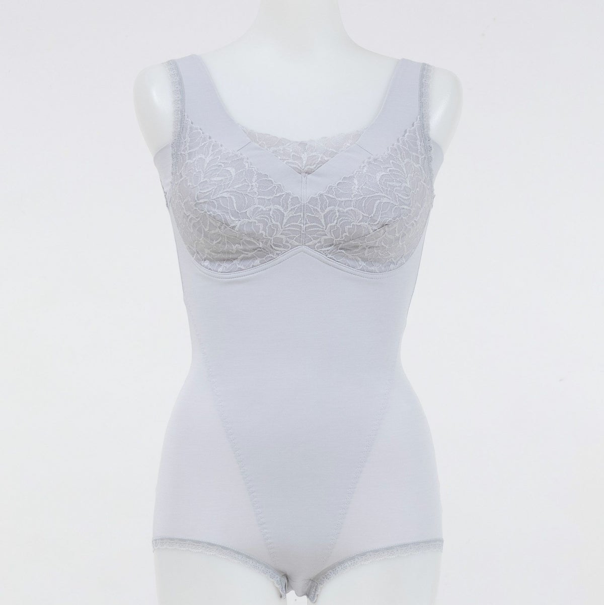 YTN30　ボディスーツ　ライトグレー