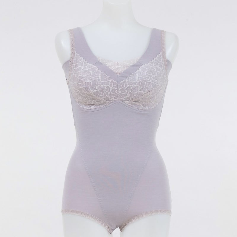 YTN30　ボディスーツ　グレージュ