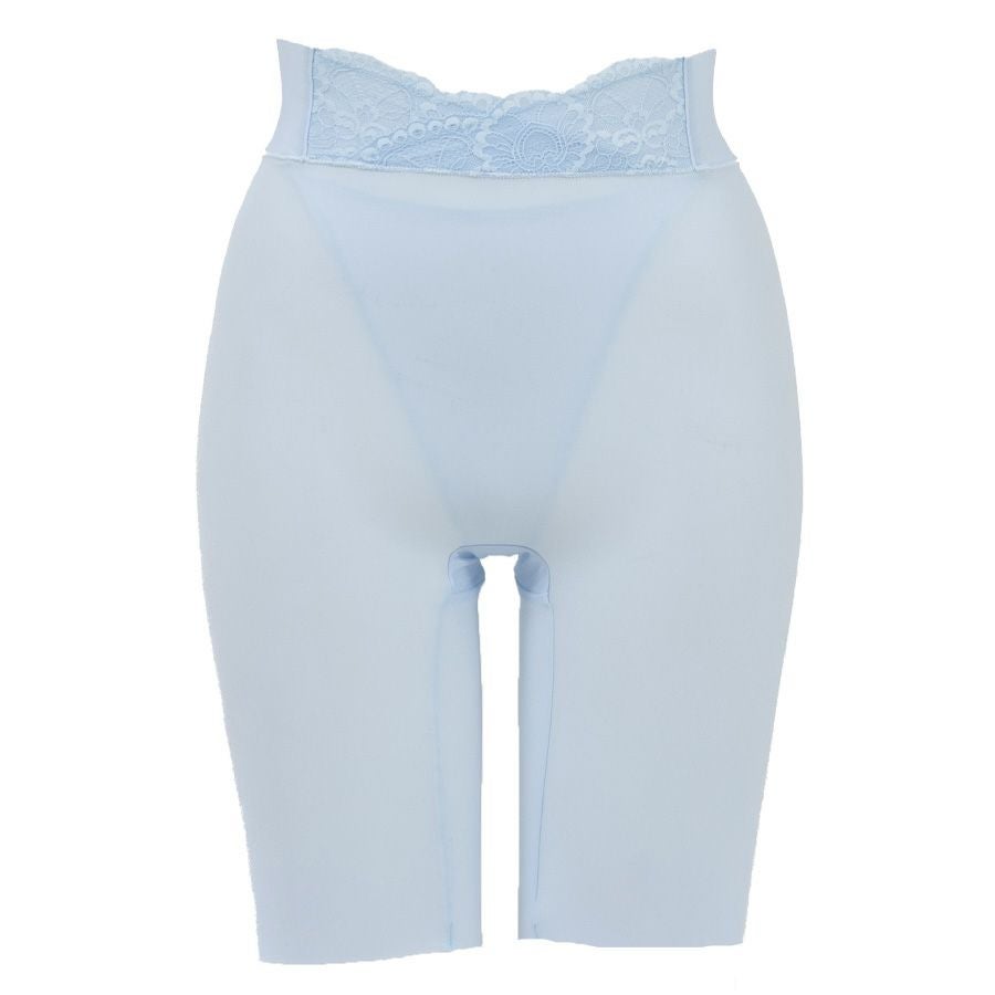 YTJ21　モアブルームロングガードルアイスブルー