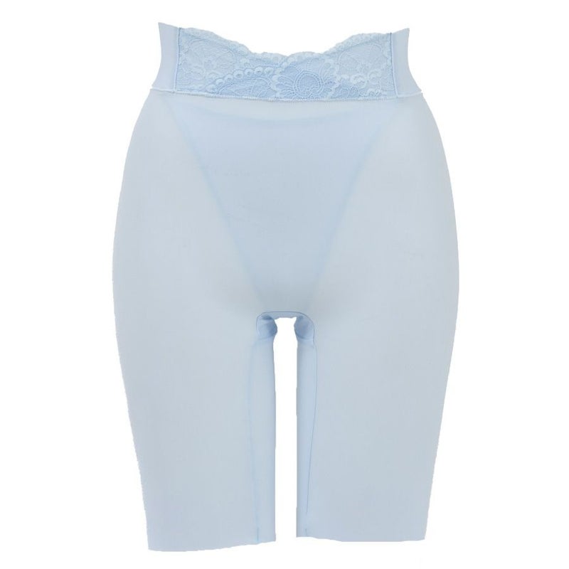 YTJ21　モアブルームロングガードルアイスブルー