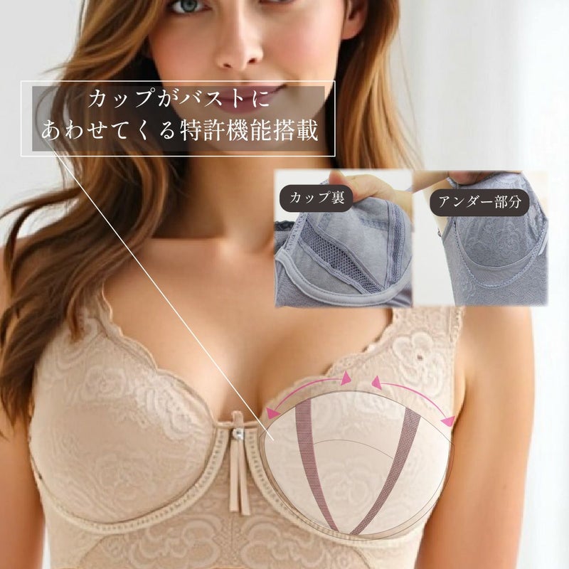 モアスライド機能がついたカップ