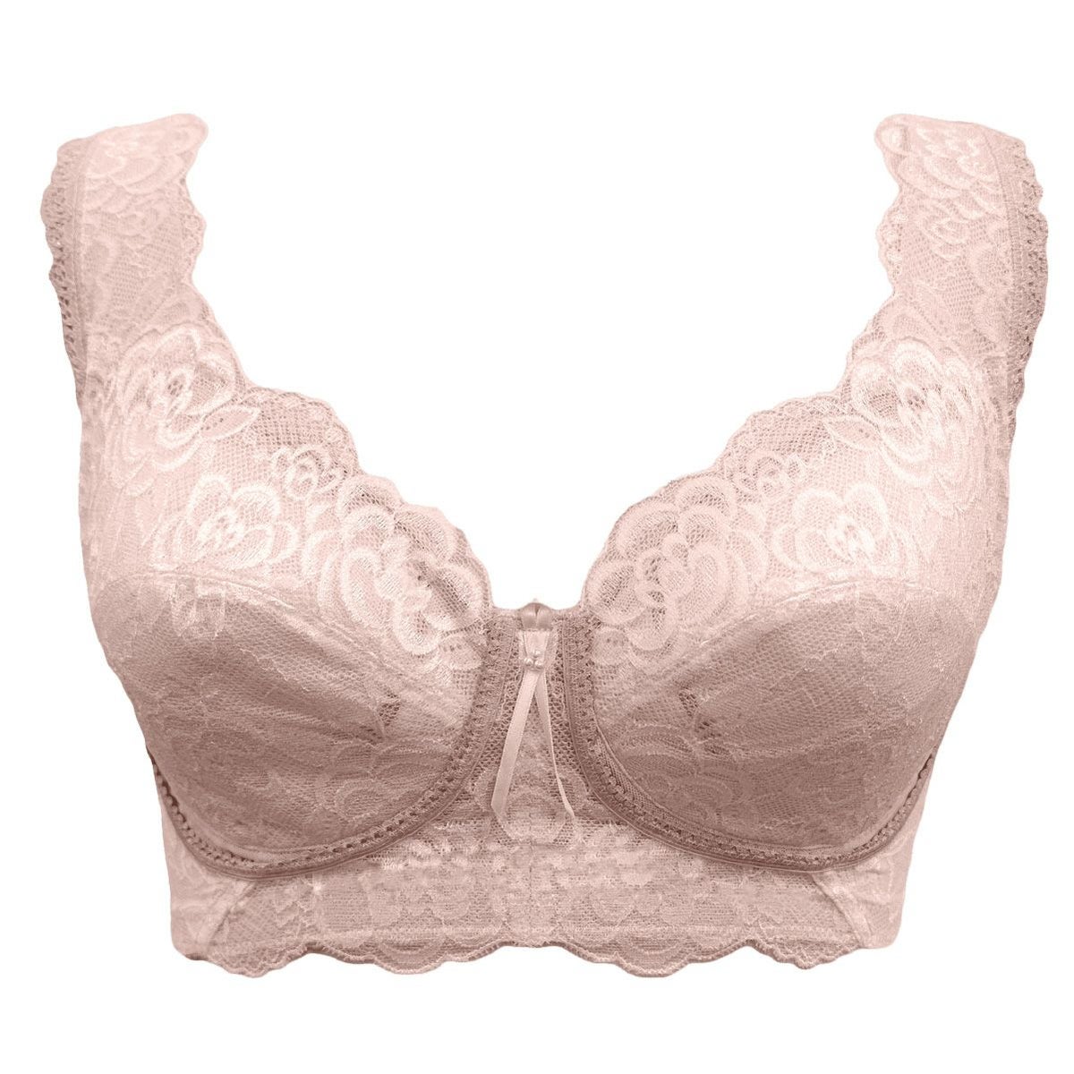 ブルーメリアノンワイヤーブラ　ダスティピンク