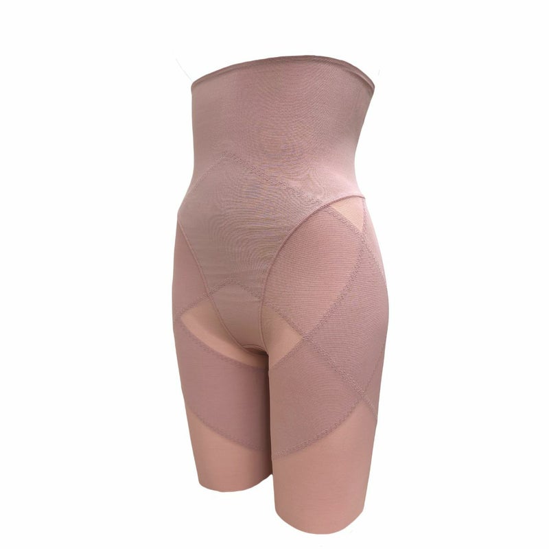 姿勢スッキリハイウエスト骨盤ガードル ローズピンク